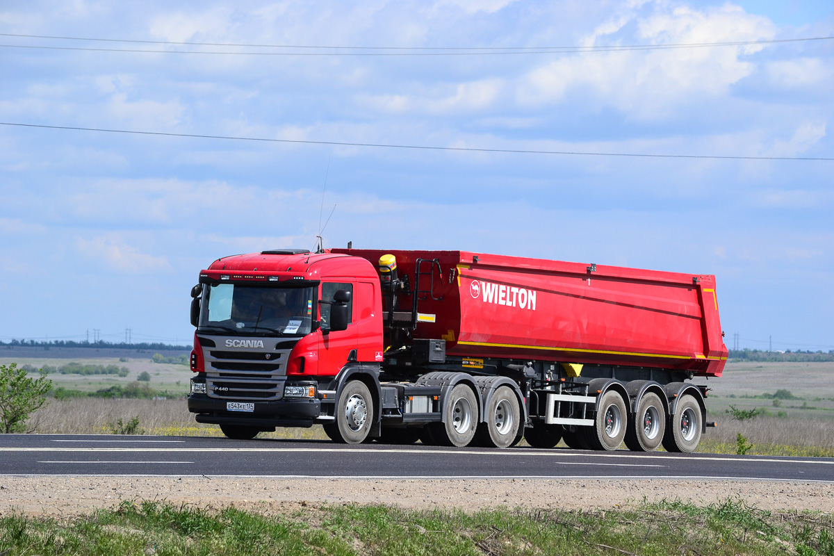 Волгоградская область, № Е 543 КЕ 134 — Scania ('2011) P440