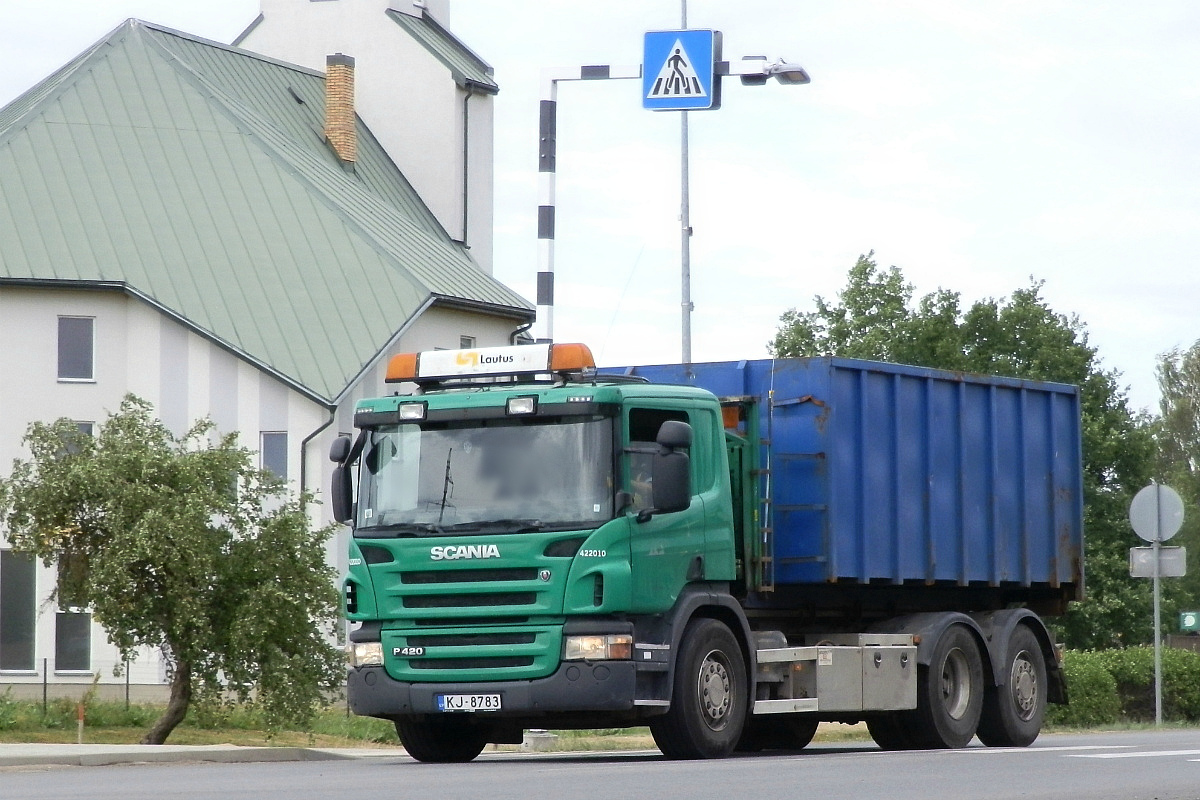 Латвия, № 422010 — Scania ('2004) P420