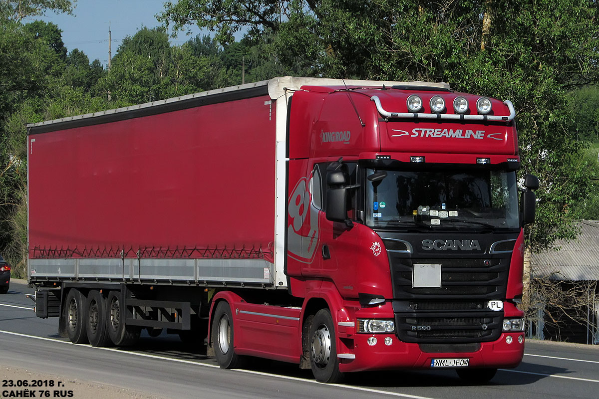 Польша, № WML JF04 — Scania ('2013) R560
