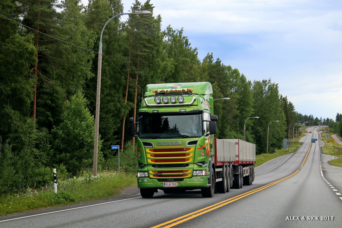 Финляндия, № FLR-700 — Scania ('2013) R730