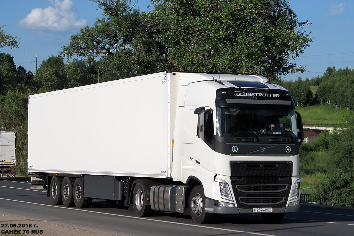 Смоленская область, № М 232 АР 67 — Volvo ('2012) FH.460 [X9P]