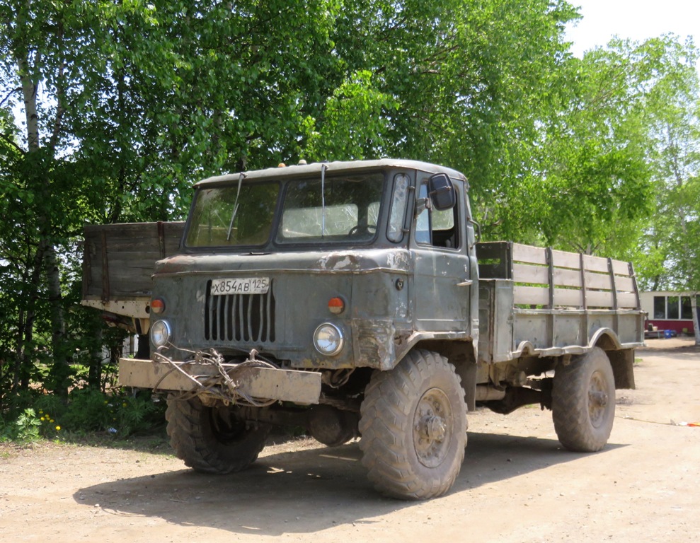 Приморский край, № Х 854 АВ 125 — ГАЗ-66-02