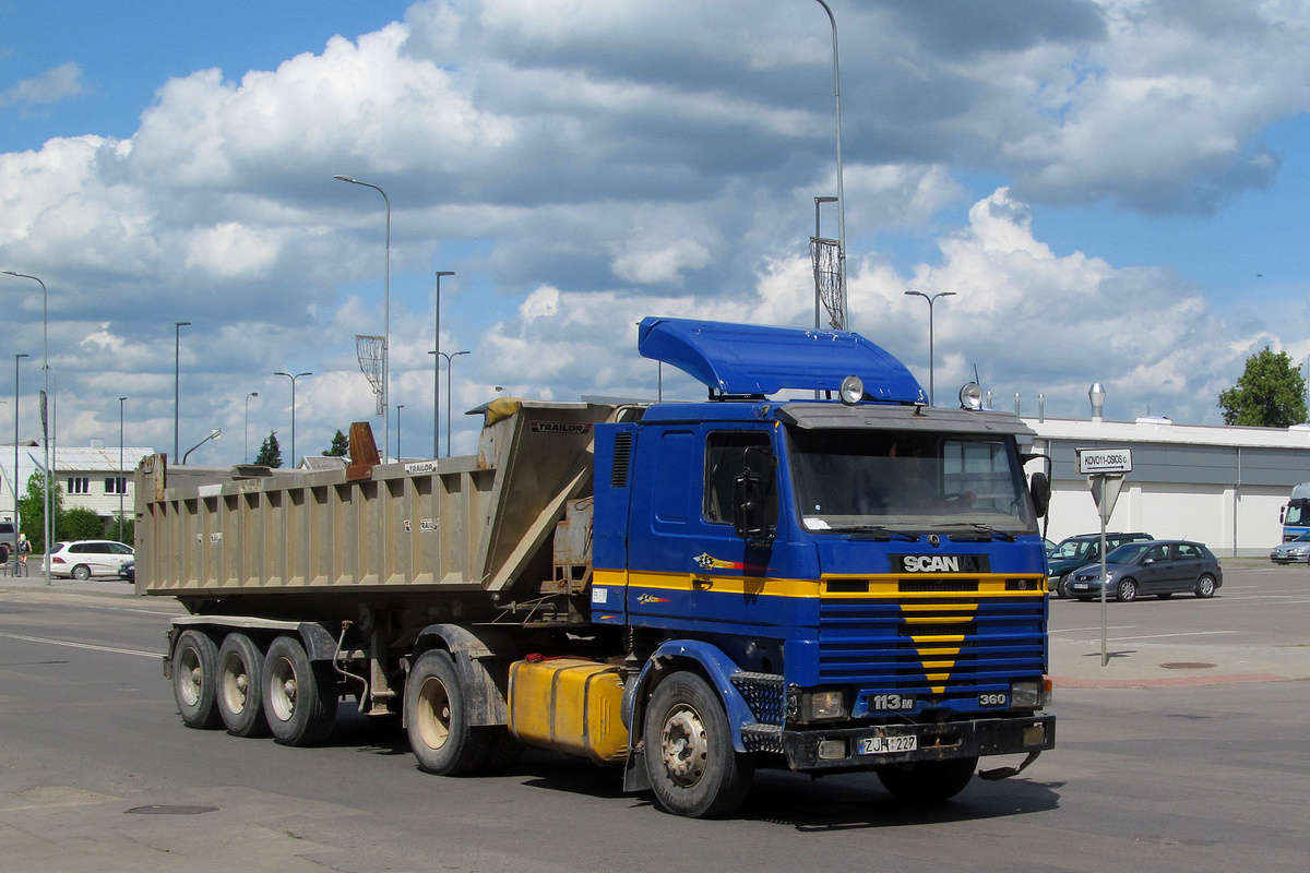 Литва, № ZJH 227 — Scania (II) R113M