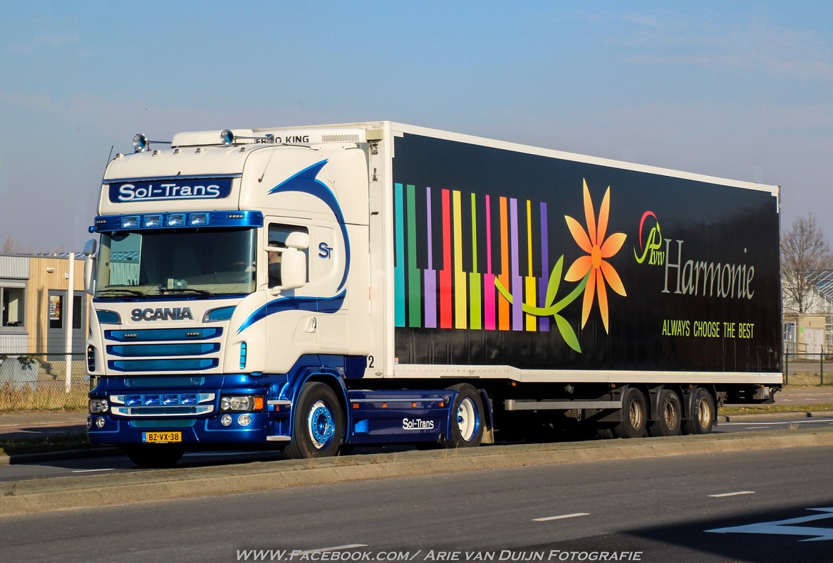 Нидерланды, № BZ-VX-38 — Scania ('2009) R560