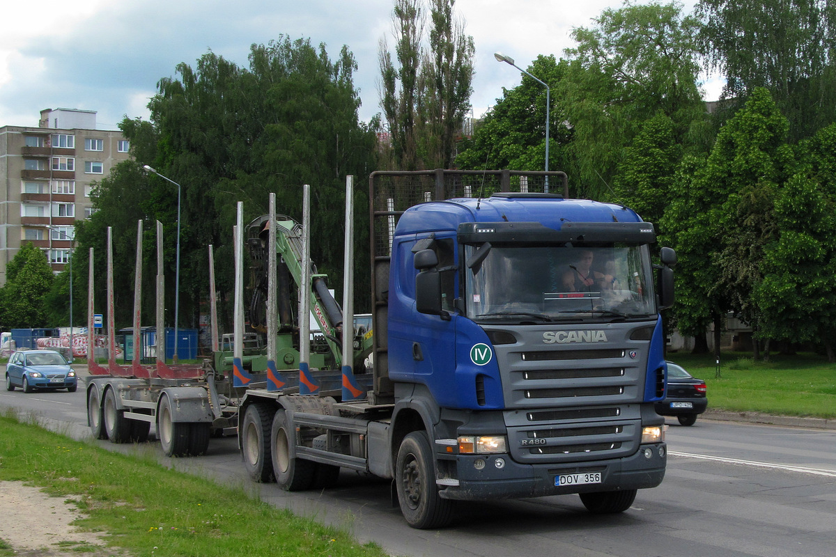 Литва, № DOV 356 — Scania ('2004) R480