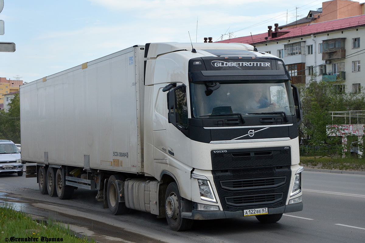 Смоленская область, № А 122 ВЕ 67 — Volvo ('2012) FH.420
