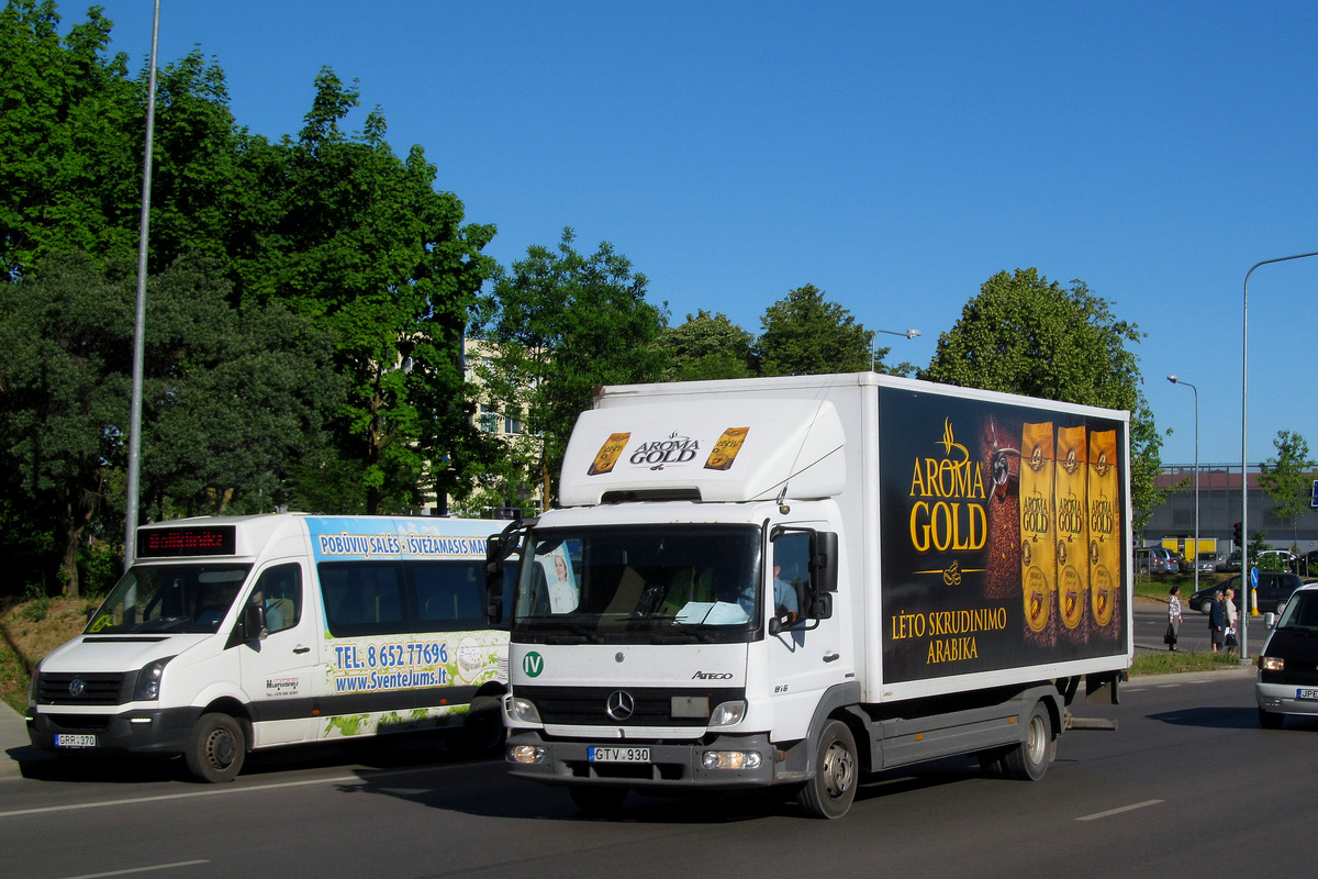 Литва, № GTV 930 — Mercedes-Benz Atego 816