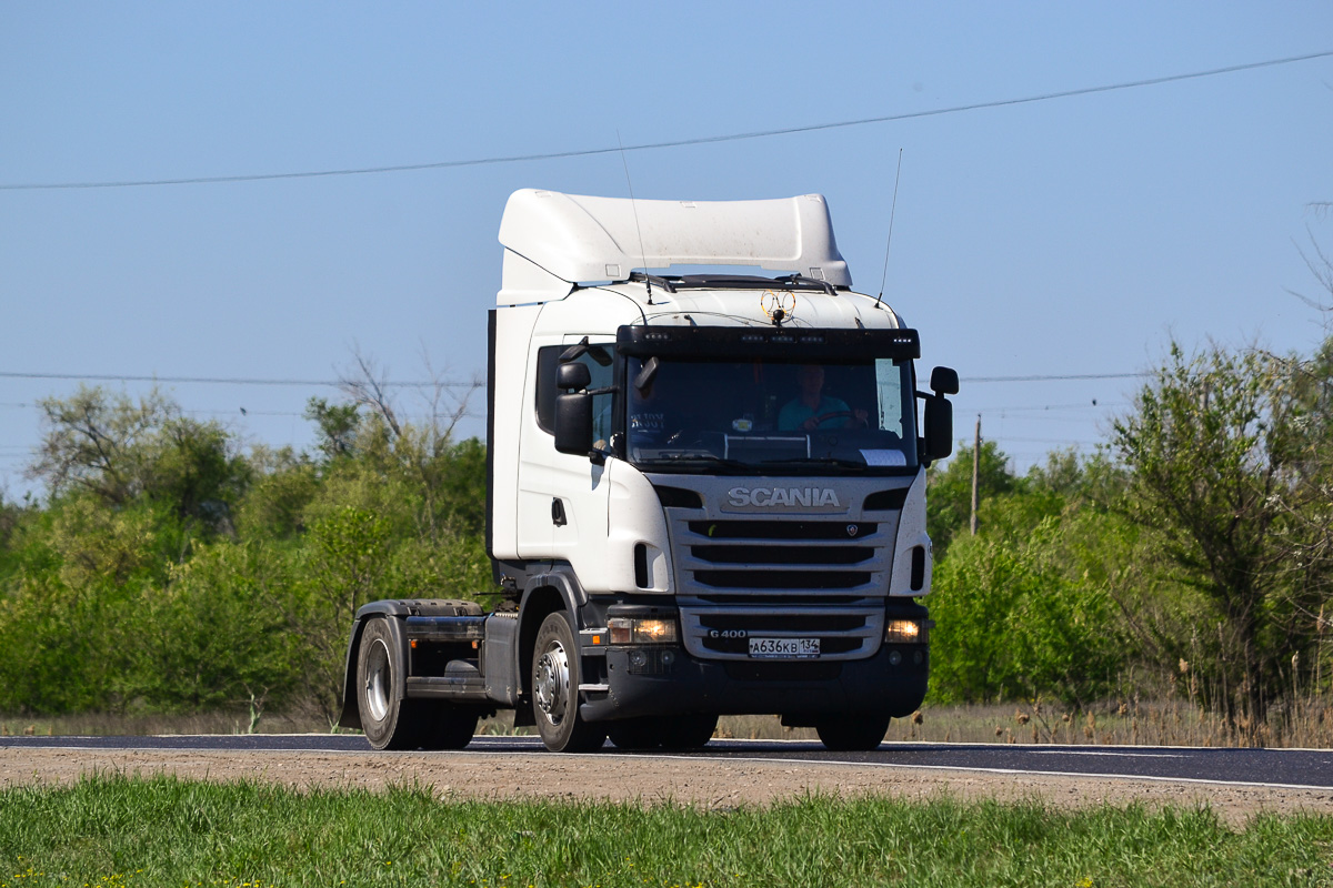 Волгоградская область, № А 636 КВ 134 — Scania ('2009) G400