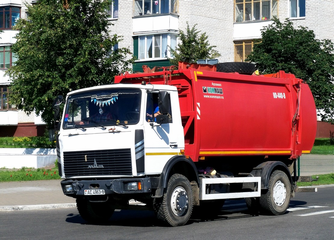 Могилёвская область, № АЕ 4963-6 — МАЗ-5337 (общая модель)