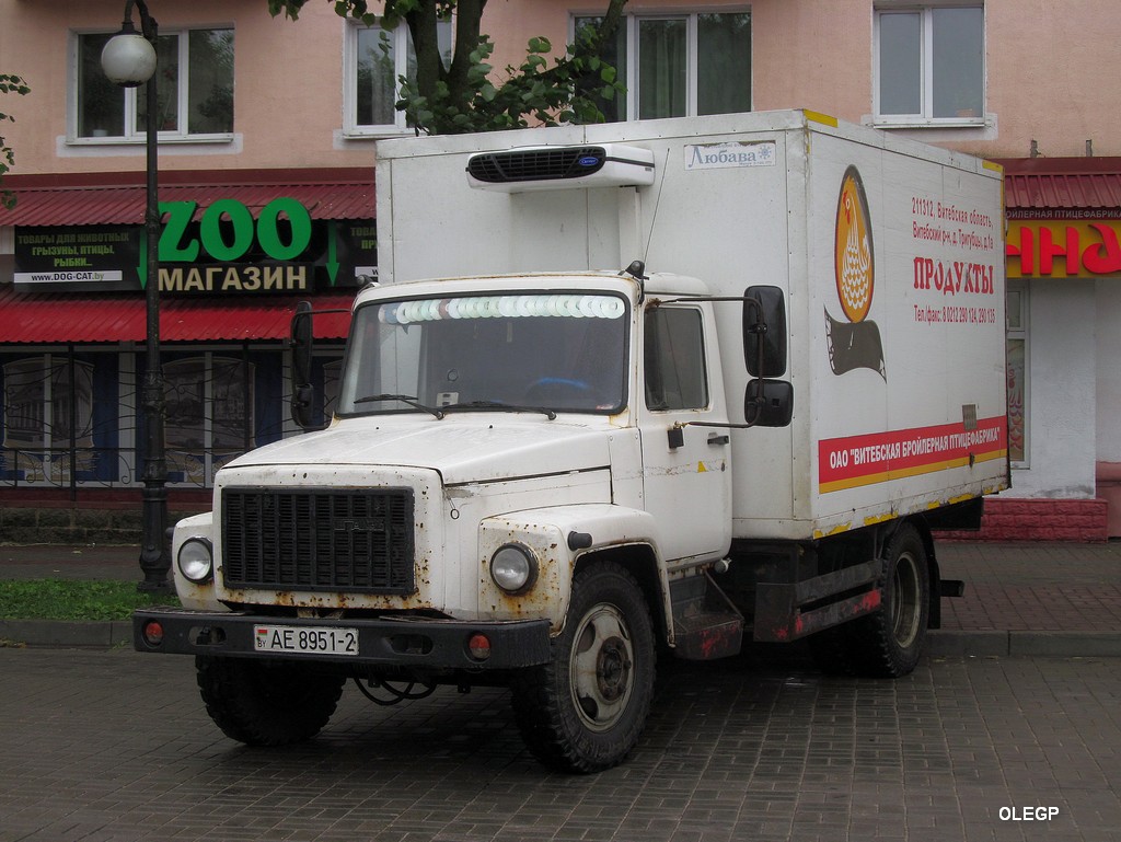 Витебская область, № АЕ 8951-2 — ГАЗ-3309