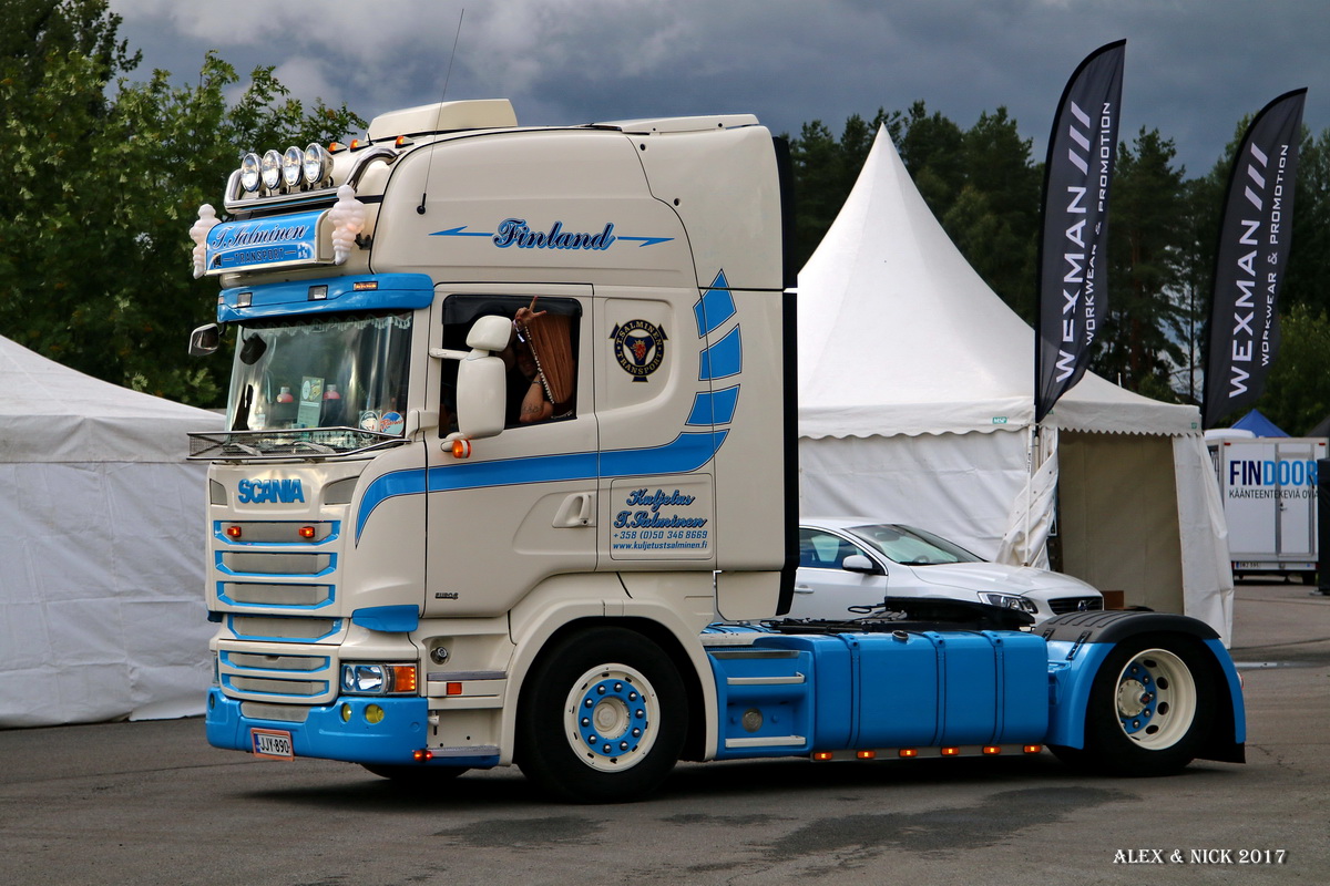 Финляндия, № JJY-890 — Scania ('2013, общая модель)