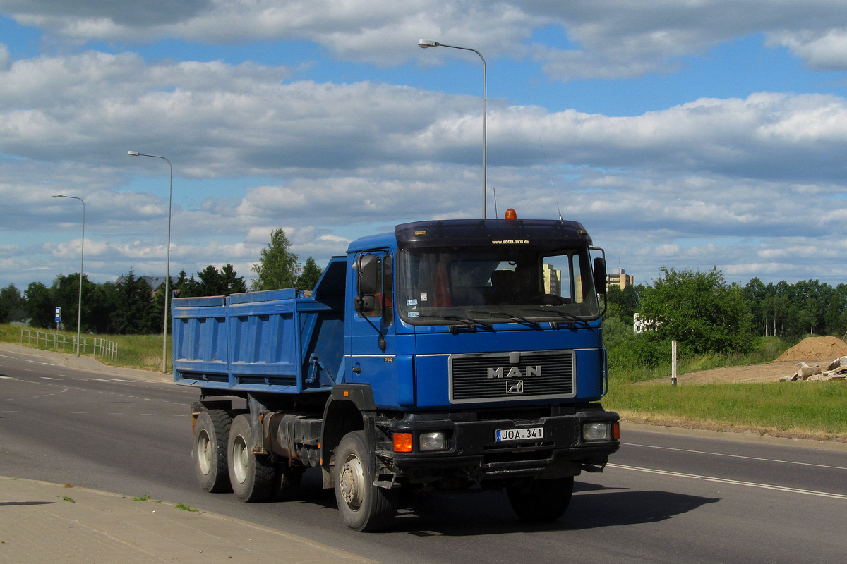 Литва, № JOA 341 — MAN F90 (общая модель)