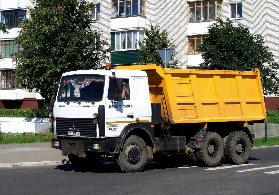 Могилёвская область, № АІ 2251-6 — МАЗ-5516 (общая модель)