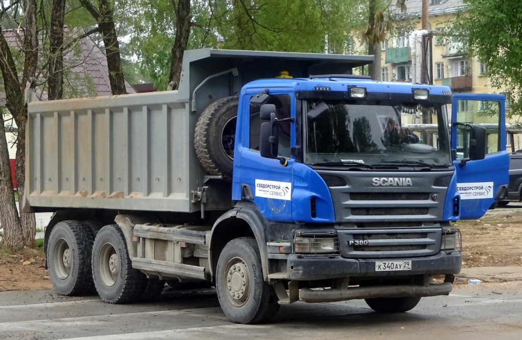 Архангельская область, № К 340 АУ 29 — Scania ('2004) P380