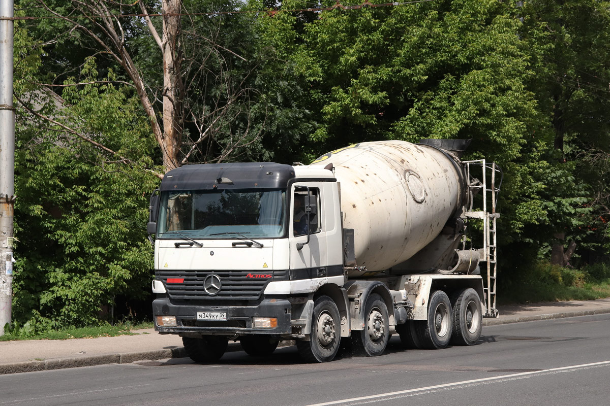 Калининградская область, № М 349 КУ 39 — Mercedes-Benz Actros ('1997) 4140