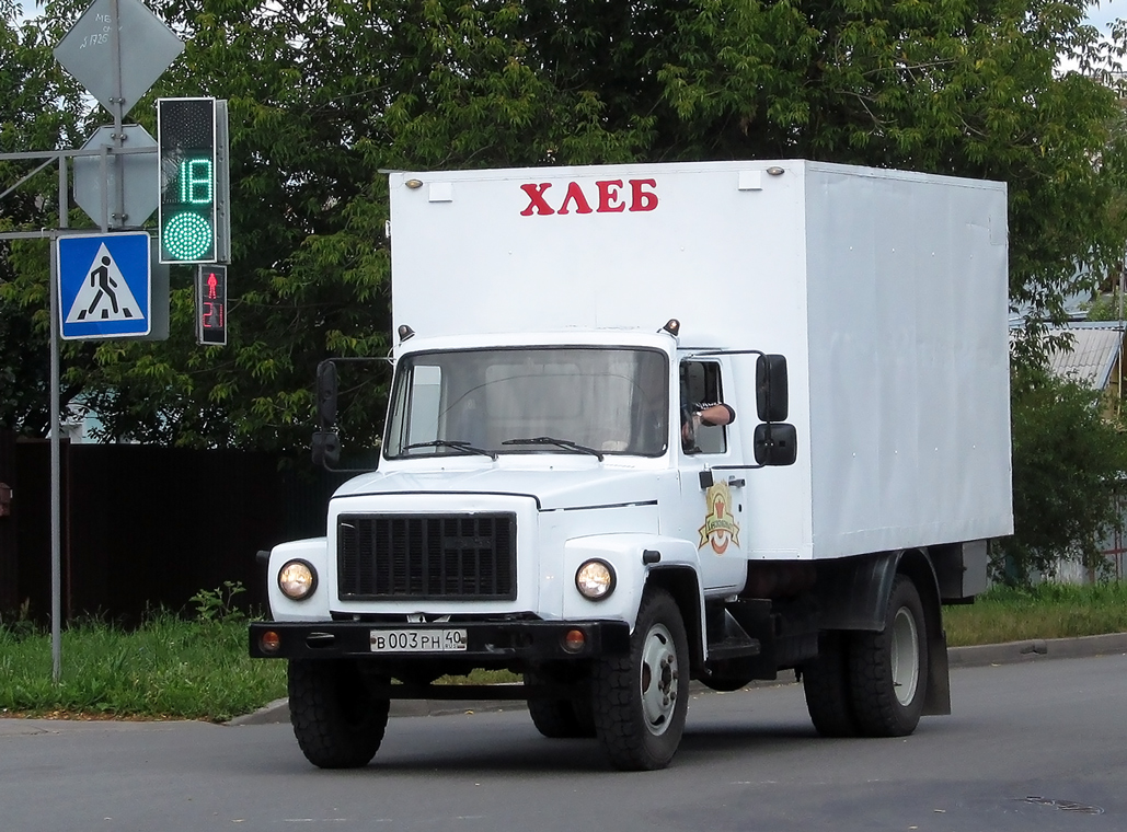 Калужская область, № В 003 РН 40 — ГАЗ-3307