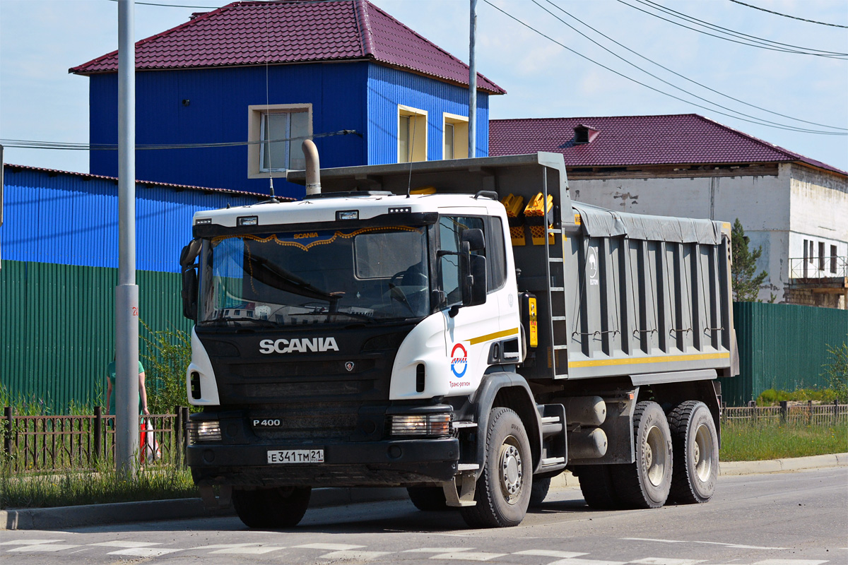 Чувашия, № Е 341 ТМ 21 — Scania ('2011) P400