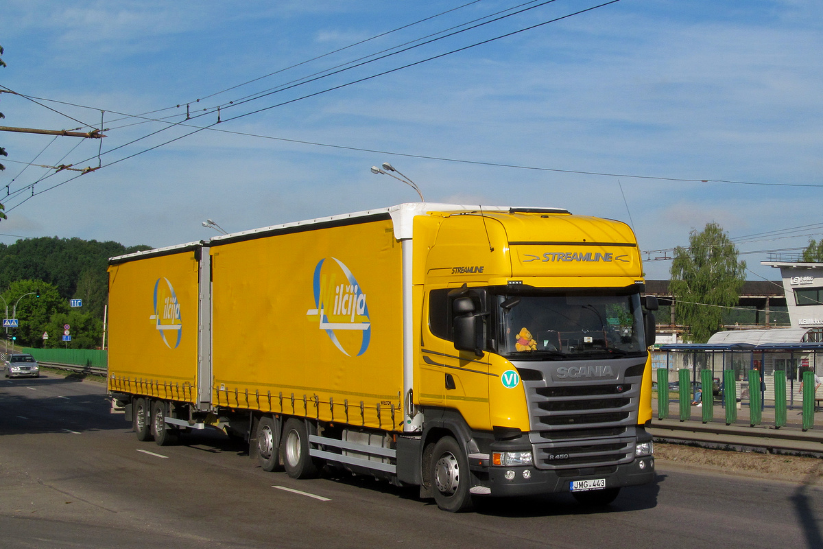 Литва, № JMG 443 — Scania ('2013) R450