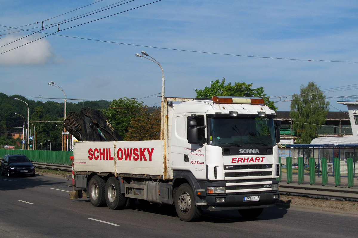 Литва, № JPF 407 — Scania ('1996) R124G