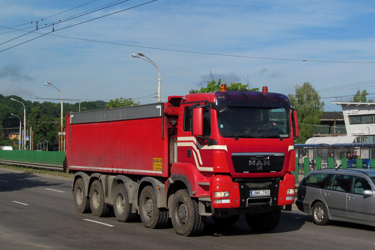 Литва, № JMK 760 — MAN TGS ('2007) 41.440