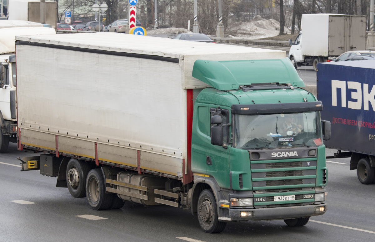 Псковская область, № Р 933 КТ 60 — Scania ('1996) R114L