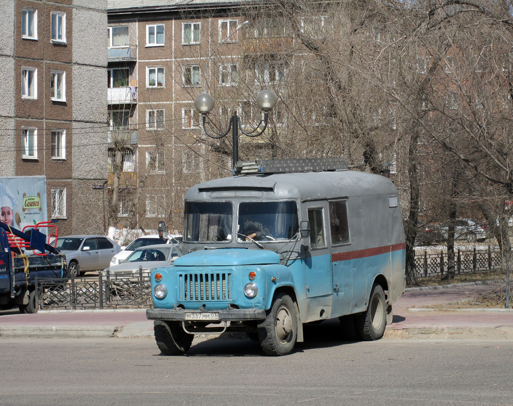 Бурятия, № М 337 ММ 03 — ГАЗ-53-12