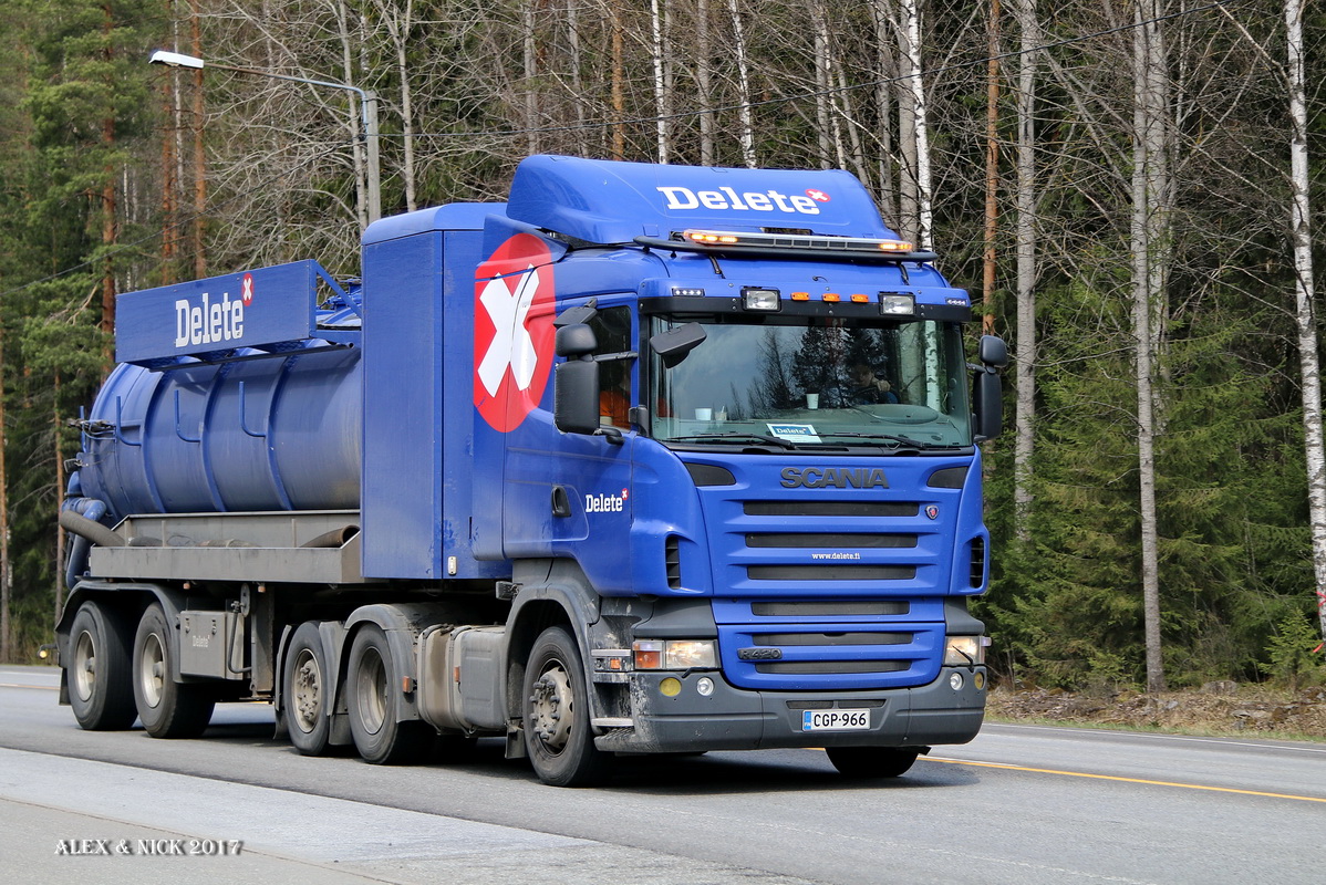 Финляндия, № CGP-966 — Scania ('2004) R420