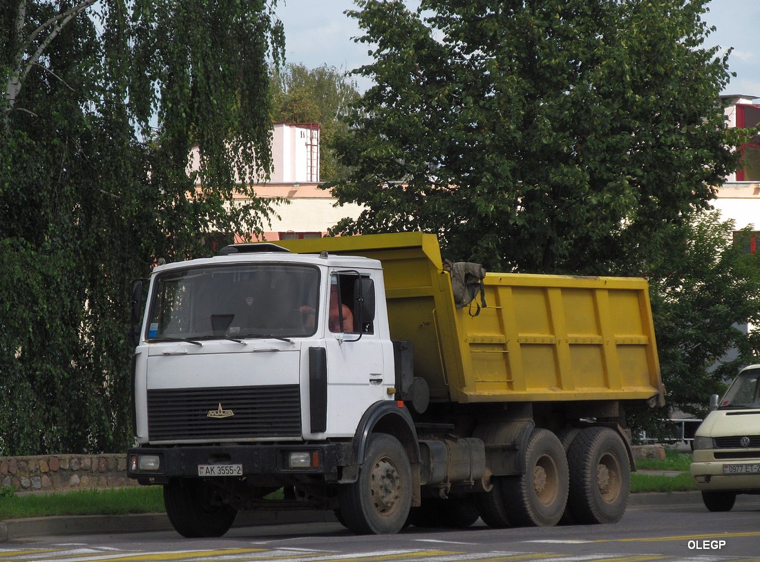 Витебская область, № АК 3555-2 — МАЗ-5516 (общая модель)