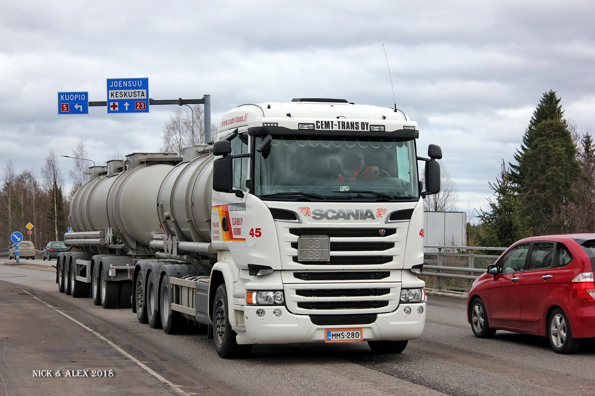 Финляндия, № 45 — Scania ('2013, общая модель)