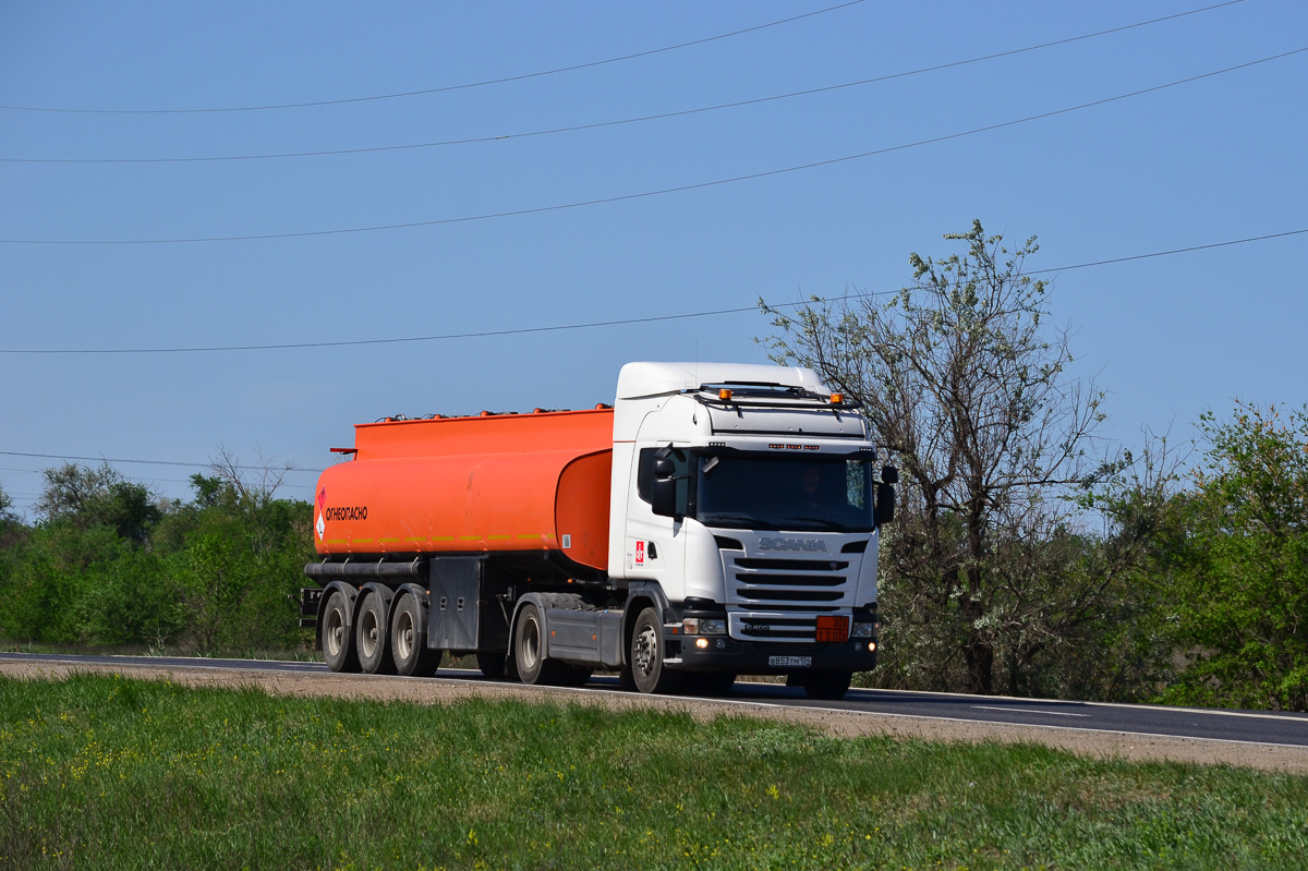 Волгоградская область, № В 853 ТМ 134 — Scania ('2013) G400