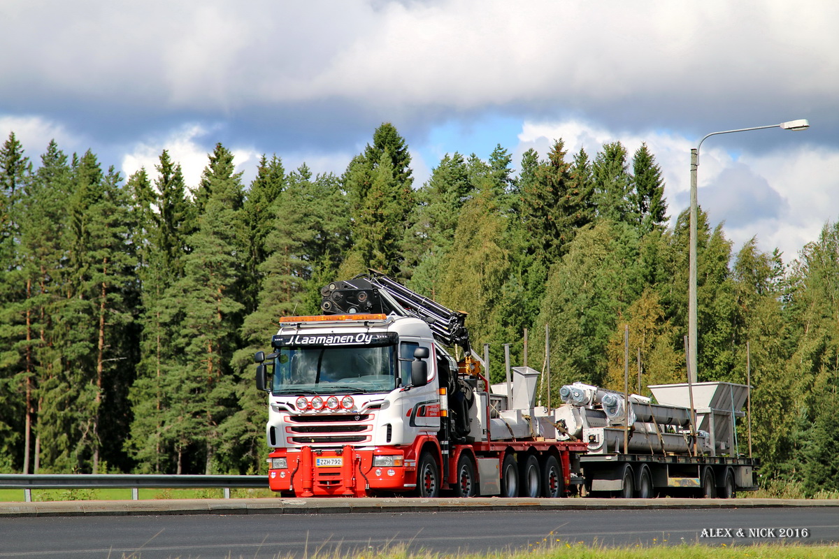 Финляндия, № ZZH-792 — Scania ('2009, общая модель)