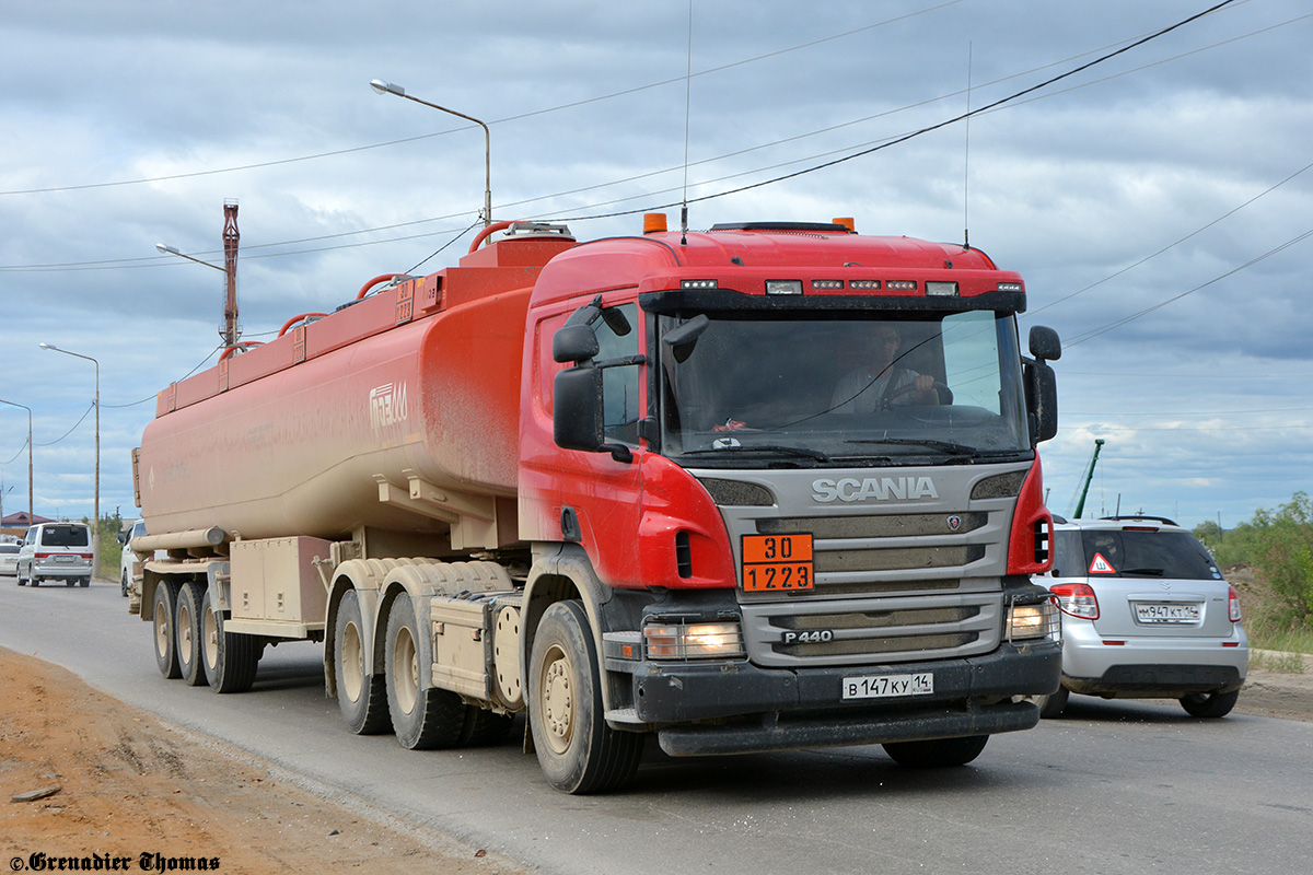 Саха (Якутия), № В 147 КУ 14 — Scania ('2011) P440