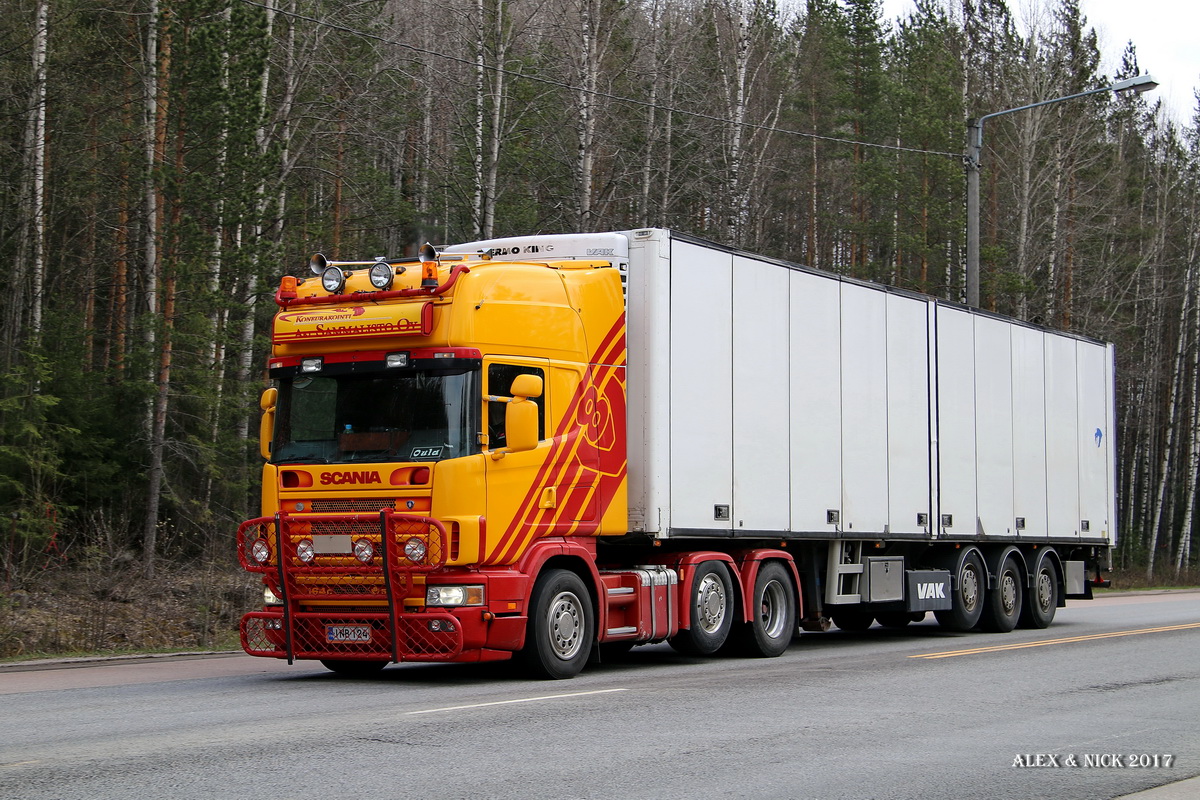 Финляндия, № INB-124 — Scania ('1996) R164L