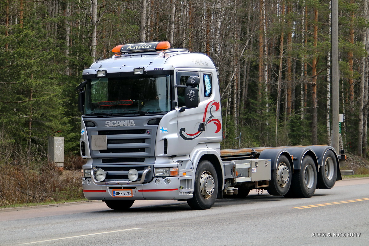 Финляндия, № OHZ-770 — Scania ('2004, общая модель)