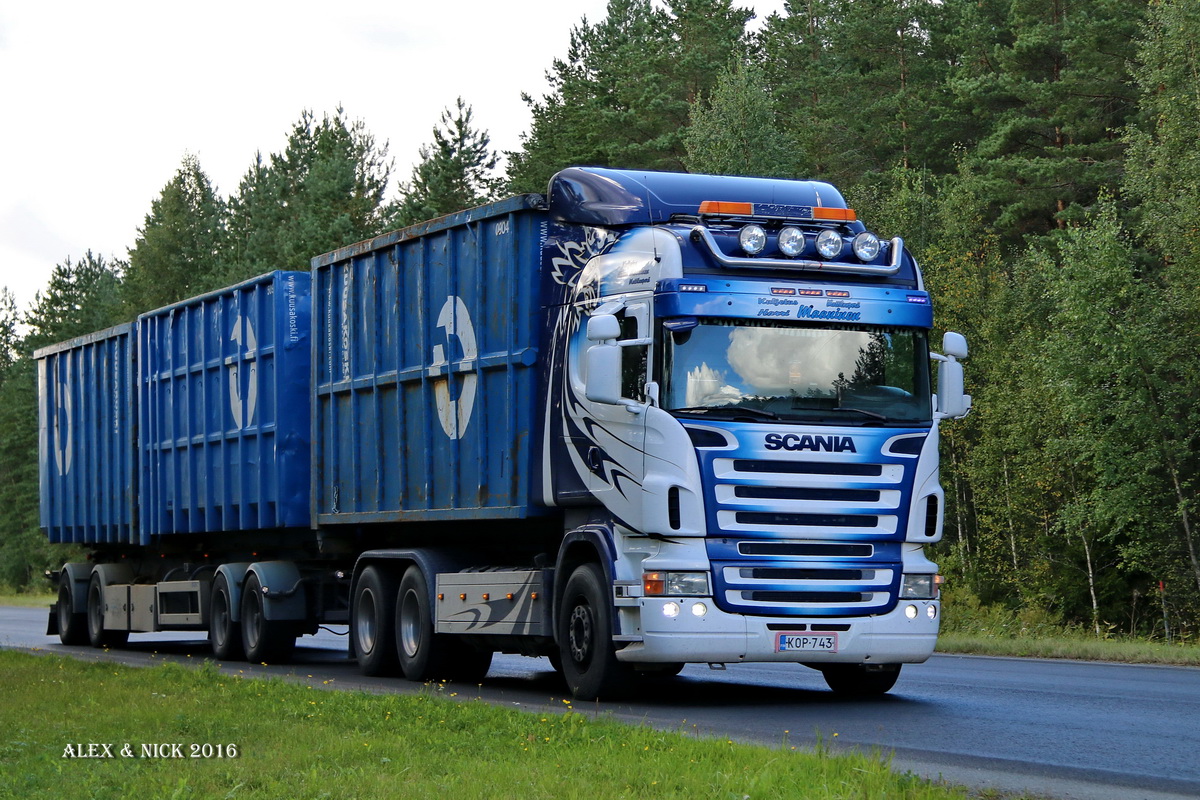 Финляндия, № KOP-743 — Scania ('2004, общая модель)