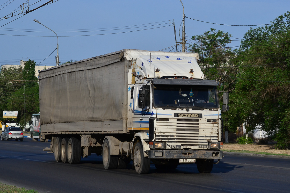 Волгоградская область, № Р 819 ВВ 34 — Scania (II) R113H