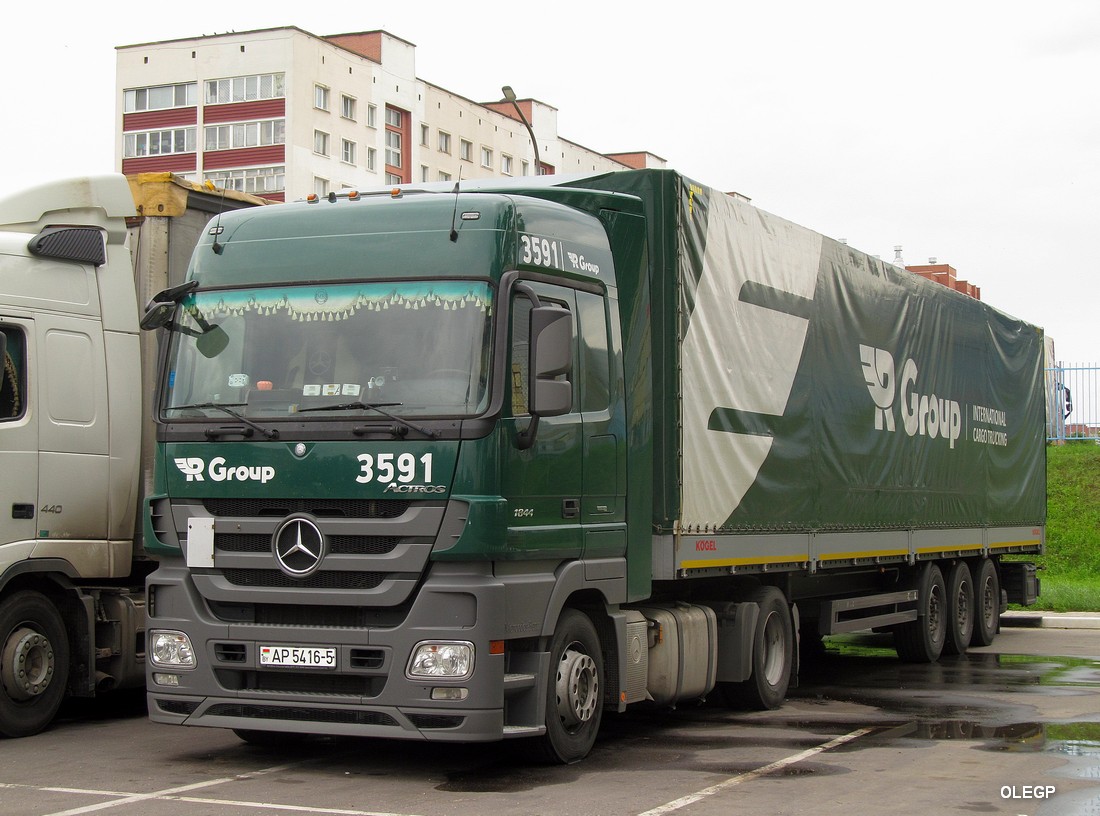 Минск, № 3591 — Mercedes-Benz Actros ('2009) 1844