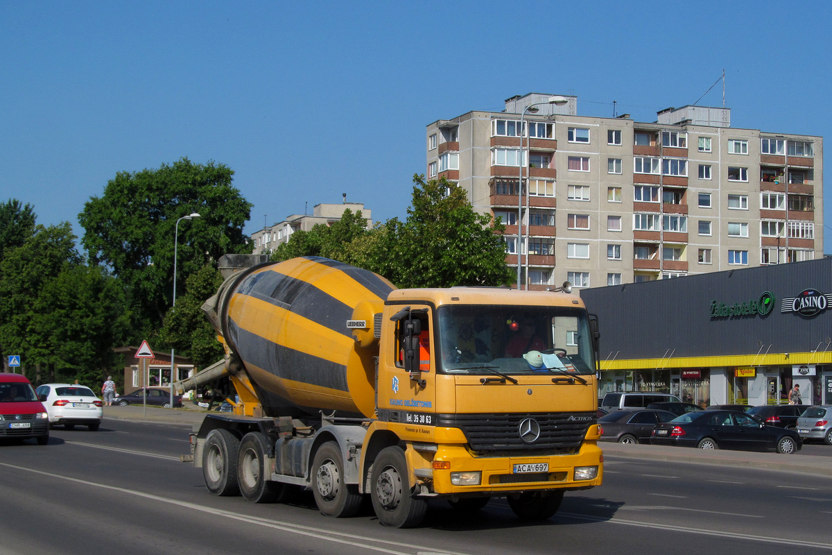 Литва, № ACA 697 — Mercedes-Benz Actros ('1997)