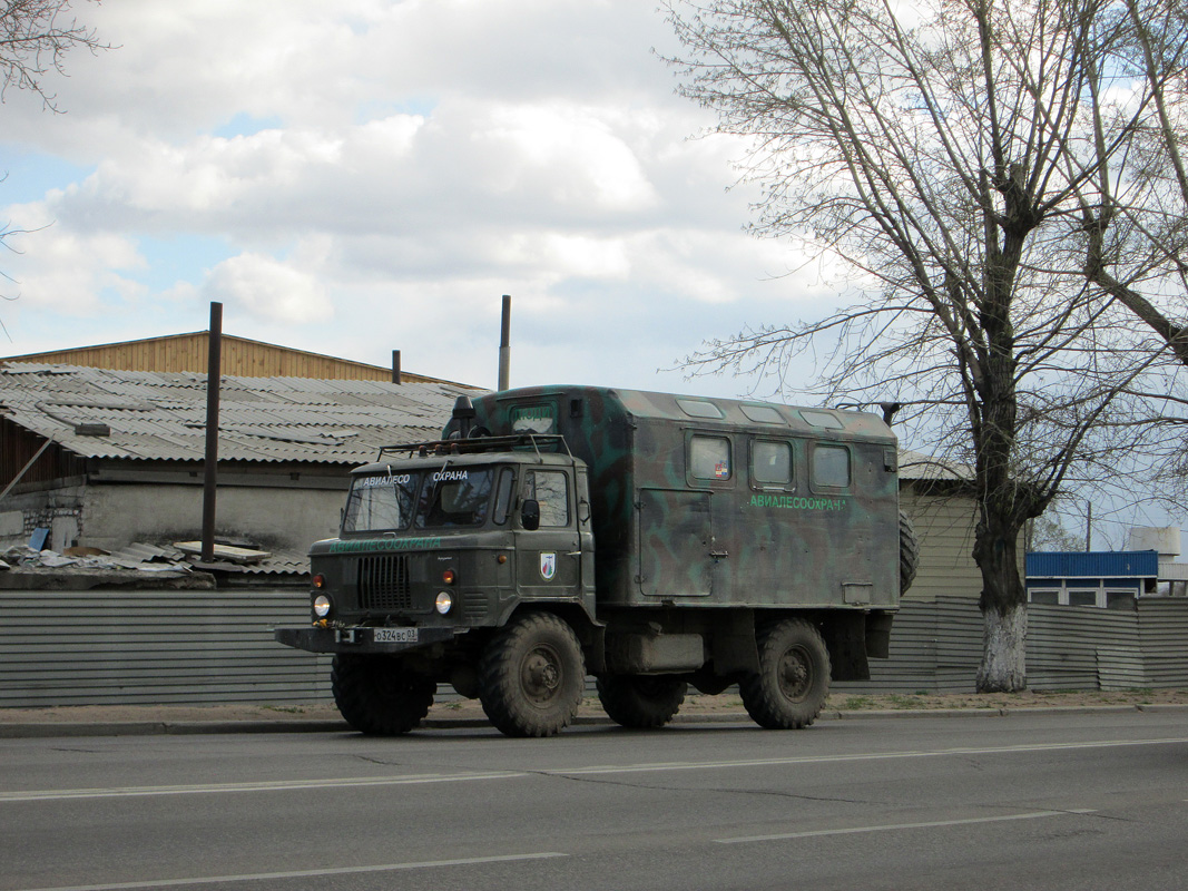 Бурятия, № О 324 ВС 03 — ГАЗ-66 (общая модель)