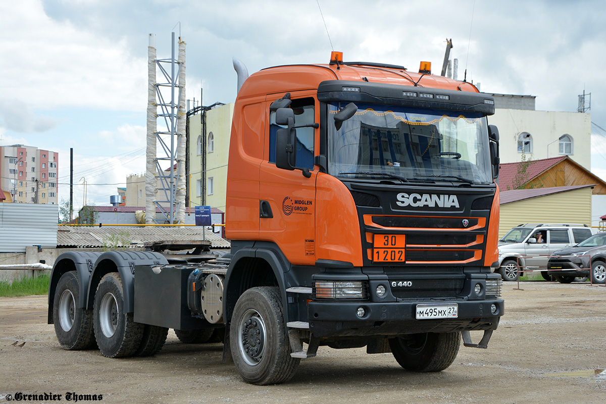 Саха (Якутия), № М 495 МХ 27 — Scania ('2013) G440