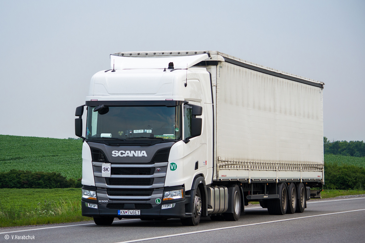 Словакия, № KN-746EY — Scania ('2016) R500