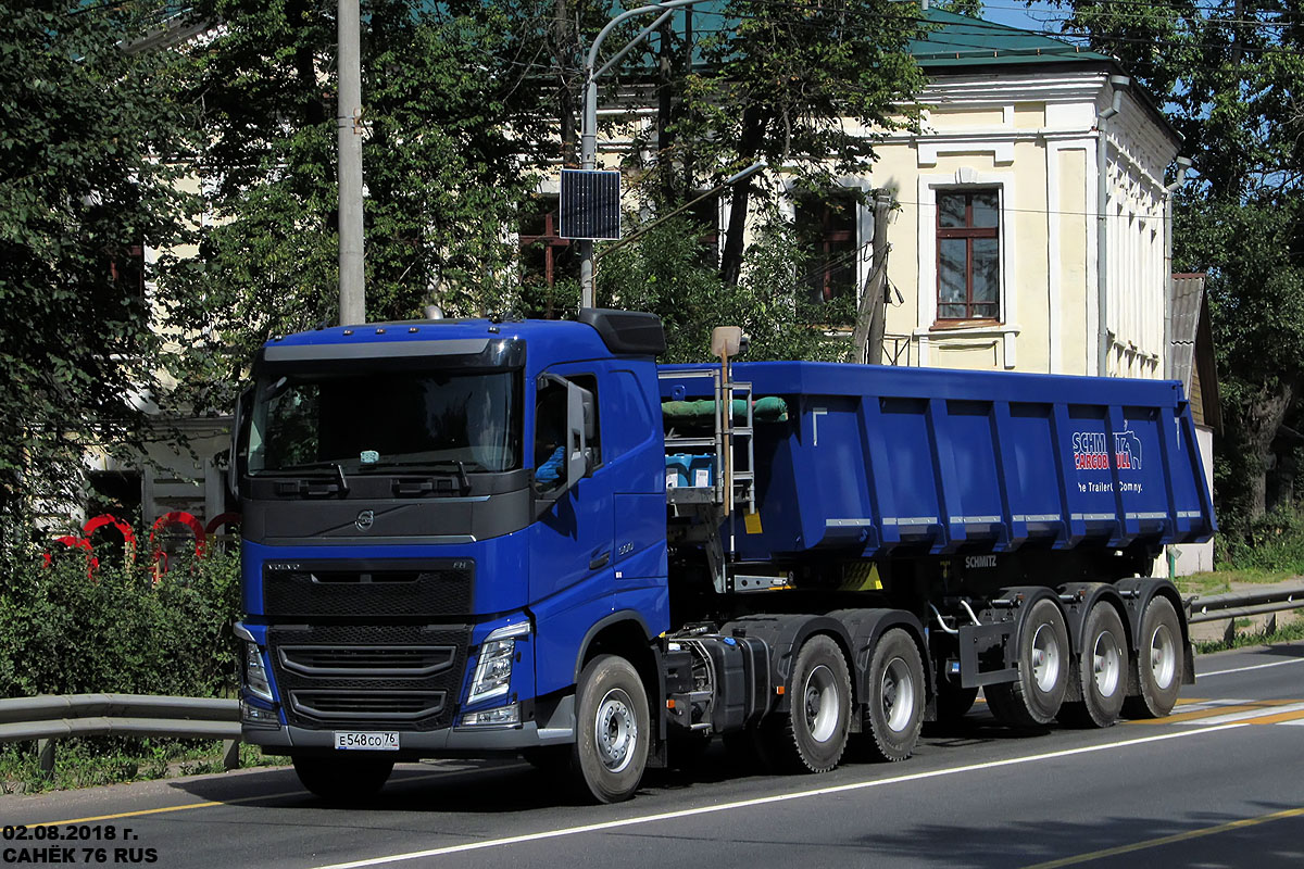 Ярославская область, № Е 548 СО 76 — Volvo ('2012) FH.500 [X9P]