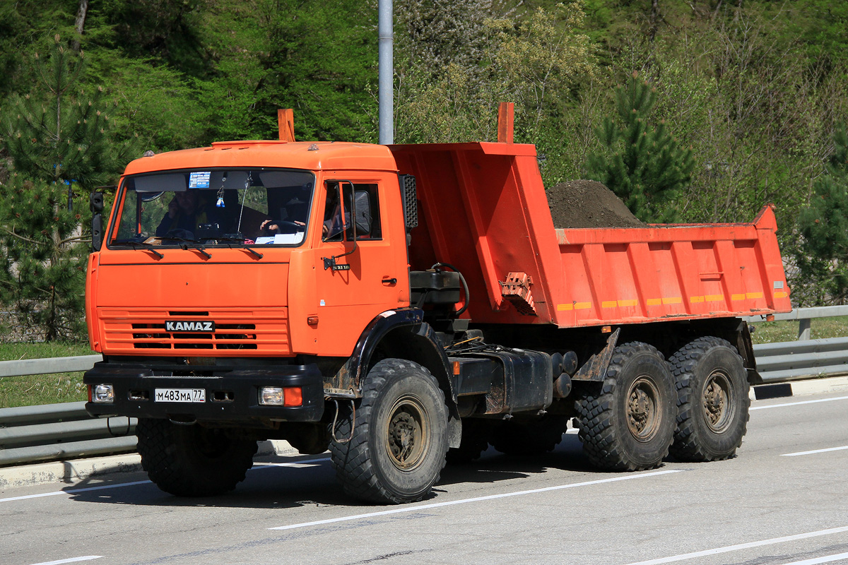 Краснодарский край, № М 483 МА 77 — КамАЗ-43118 (общая модель)