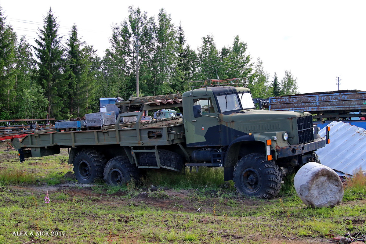 Финляндия, № (FI) U/N 0015 — КрАЗ-255 (общая модель)