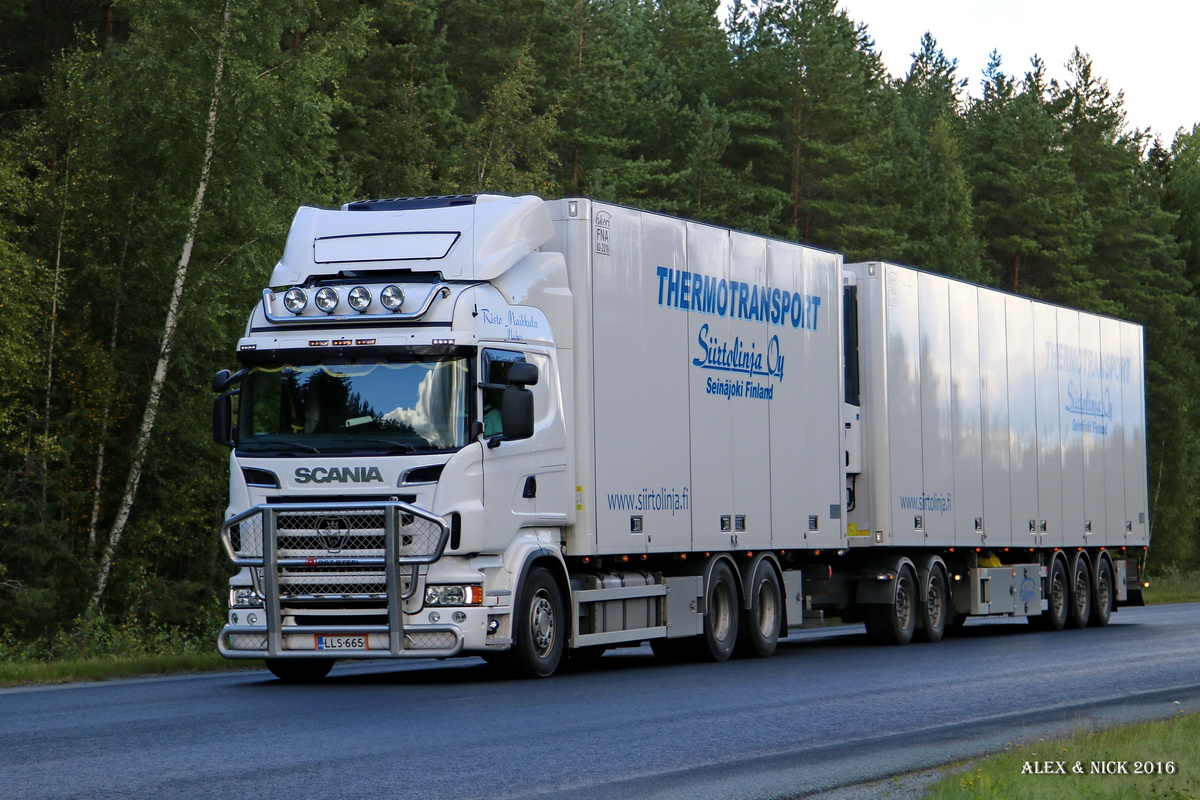 Финляндия, № LLS-665 — Scania ('2009, общая модель)