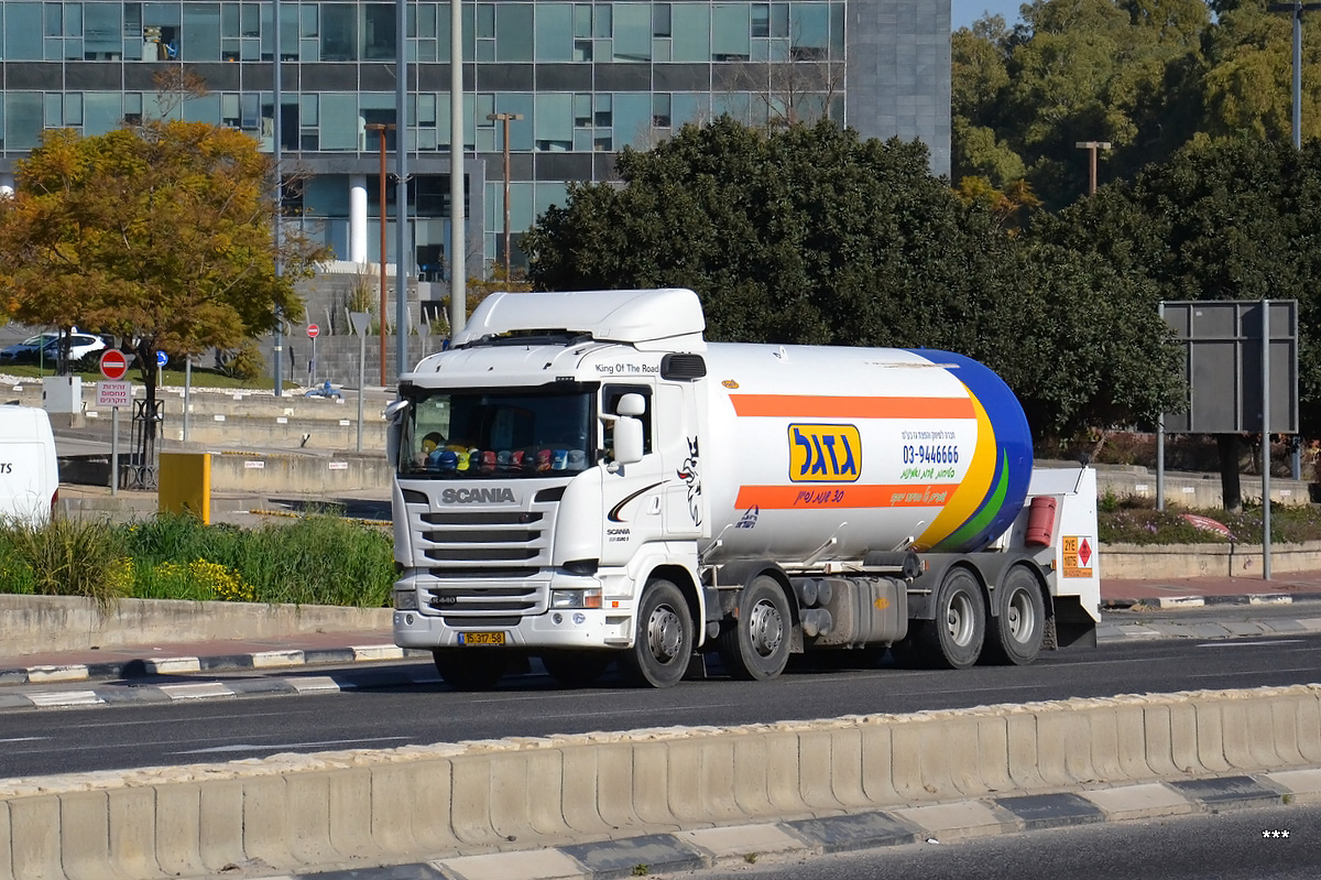 Израиль, № 15-317-58 — Scania ('2009) R440