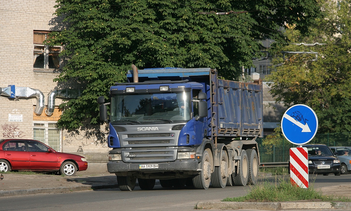 Киев, № АА 5909 ВН — Scania ('2011) P420
