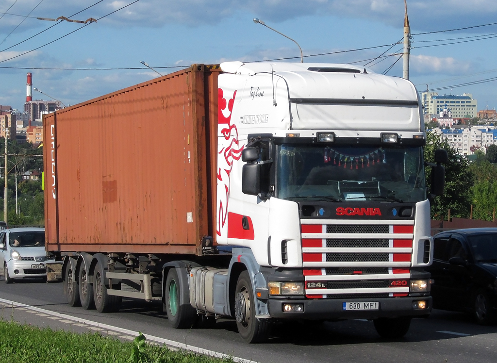 Эстония, № 630 MFI — Scania ('1996) R124L