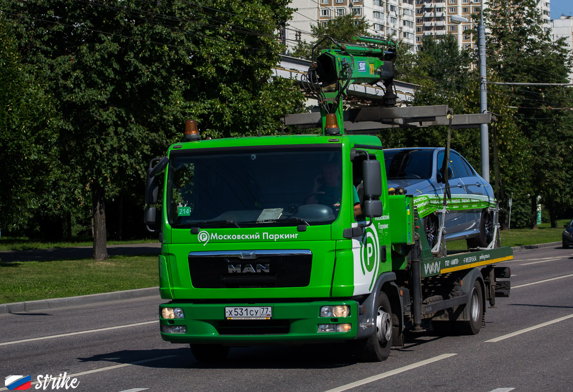 Москва, № 0214 — MAN TGL 12.180