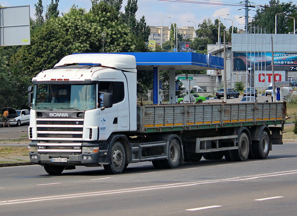 Одесская область, № ВН 0165 ІМ — Scania ('1996, общая модель)